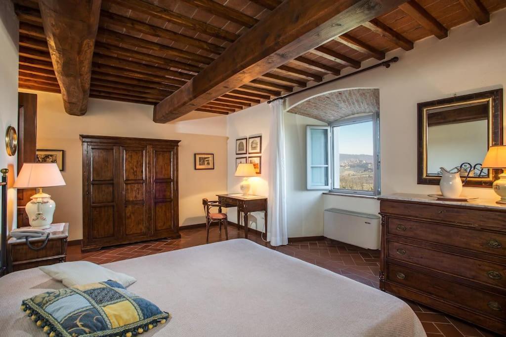 Castello Di Fulignano Ildebrando Superior Apartment 圣吉米纳诺 外观 照片